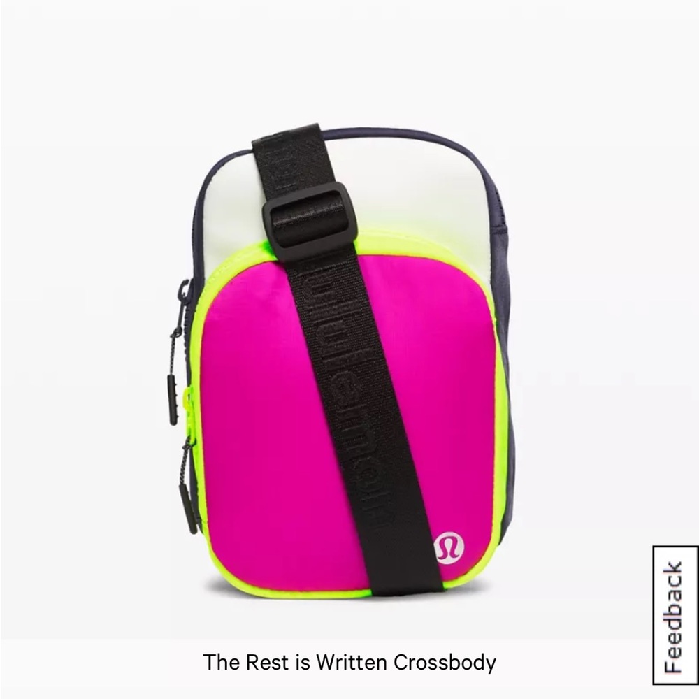 Lululemon The Rest is Written Crossbody - Neon Colorblock
